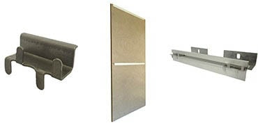 Perfil vista lateral insert para porcelanato